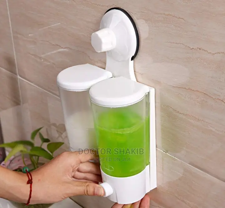 Wall Mountable Double Liquid Dispenser