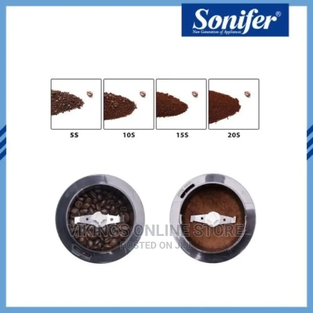 Sonifer Spice, Nuts, Coffee Grinder, White