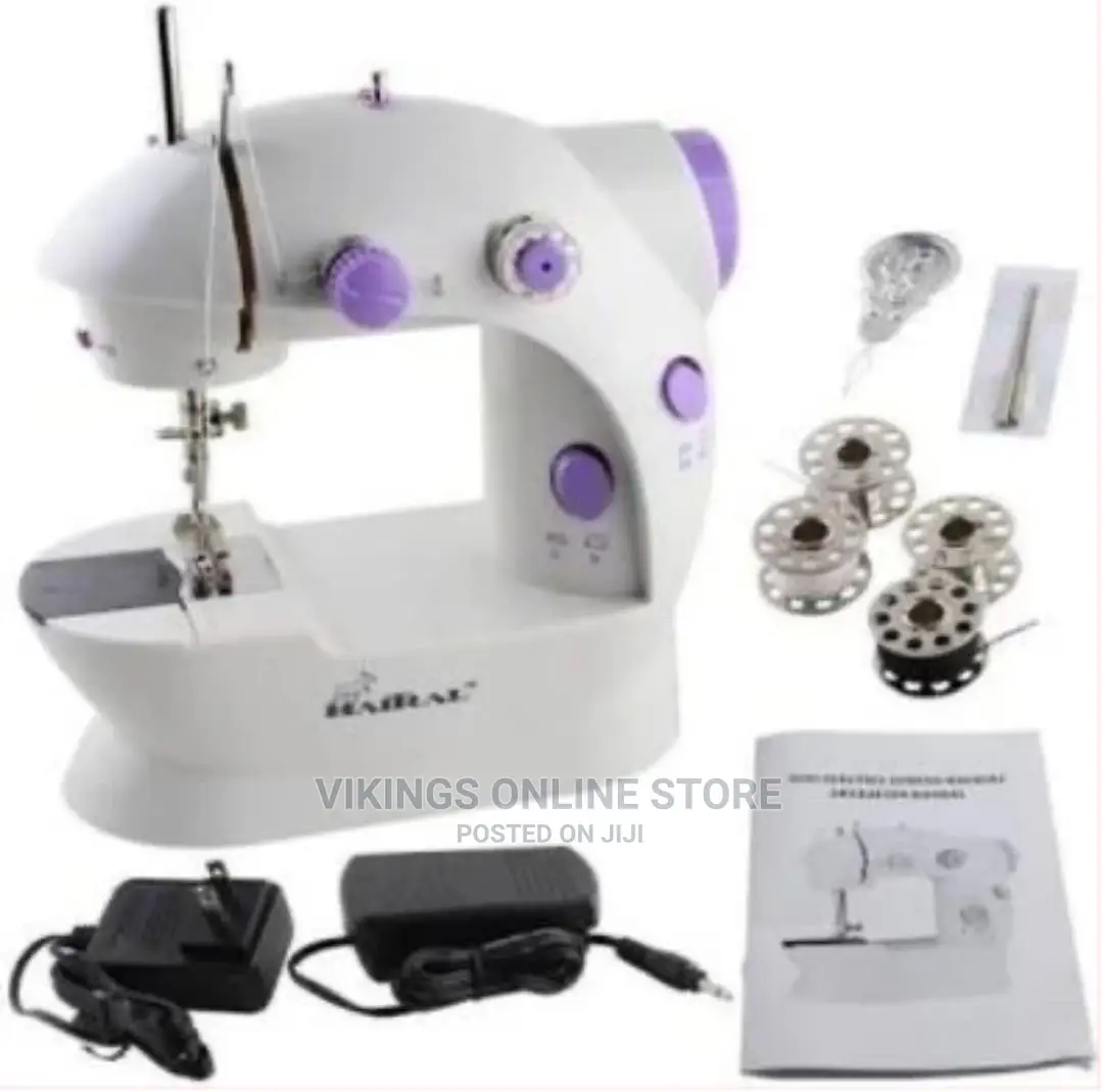 Sew Easy Mini Sewing Machine – White,Purple