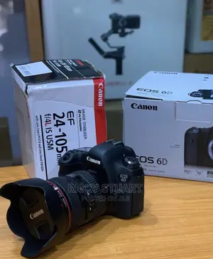 Canon 6D WTH 24-105mm Lens