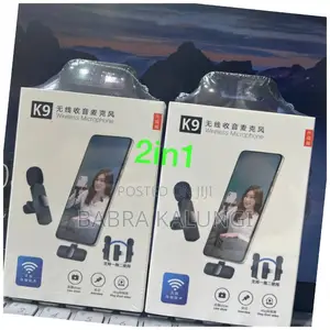 2 in 1 Wireless Microphone for iPhone