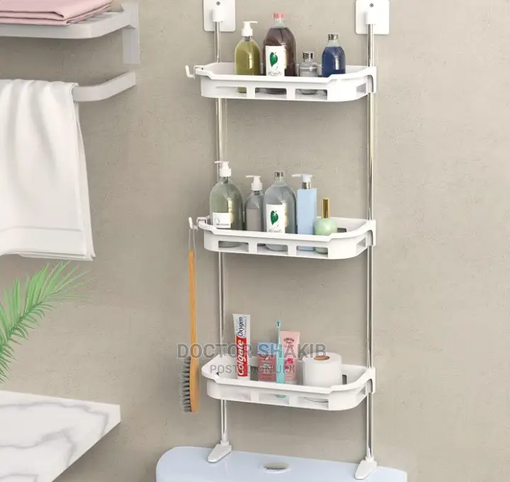 Over the Toilet Shelf Organizer/ Bathroom Organizer