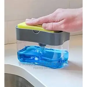 Soap Pump Dispenser and Sponge Holder –