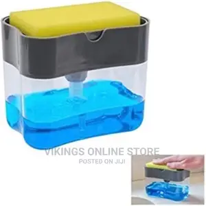 Soap Pump Dispenser and Sponge Holder –