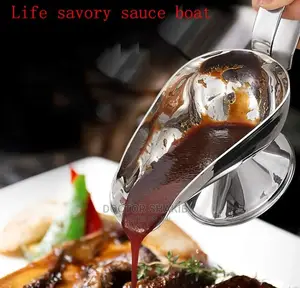 Metallic Gravy Sauce Boats