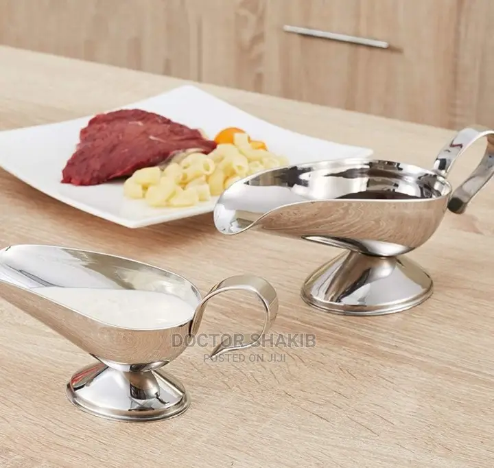 Metallic Gravy Sauce Boats
