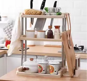 3tier Plastic Spice Rack Organizer