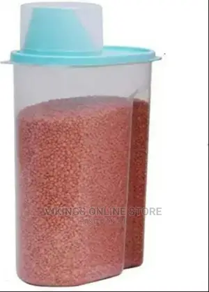 2.5 Litre Food Plastic Storage Grains Cereal Container,