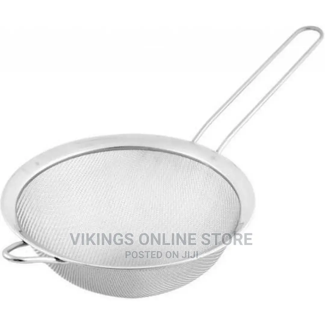 Kitchen Flour Colander Sifter Sieve Oil Mesh Wire Strainer