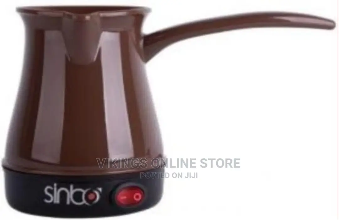 Sinbo Electric Mini Coffee Maker, 3cups – Brown