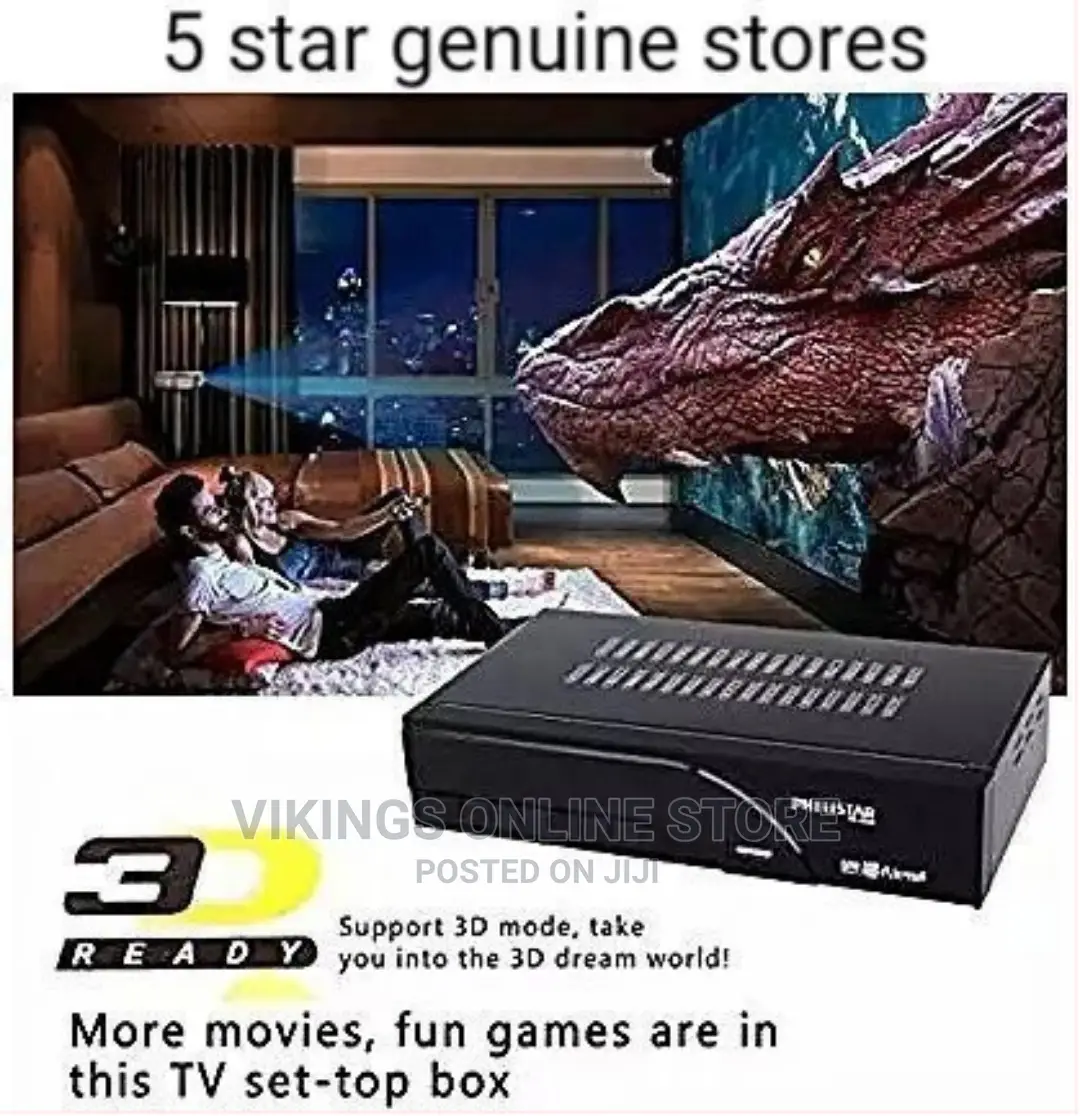 Phelister Free to Air Decoder HD 1080 DVB T2 Terrestrial