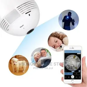 360 Degree Wireless IP Camera Bulb Light Wifi Camera