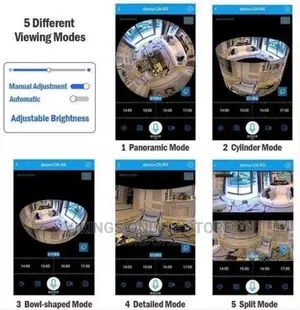 360 Degree Wireless IP Camera Bulb Light Wifi Camera