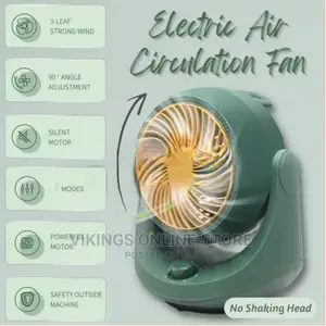 Small Mini Office Desktop Fan, Table Air Circulation Fan