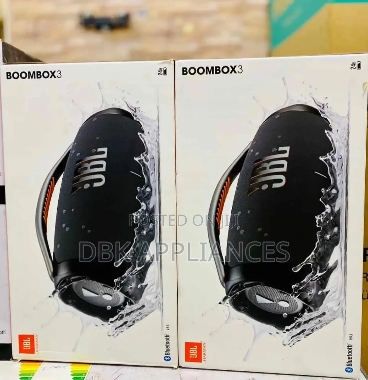 JBL Boombox3 Bluetooth Speakers Authentic