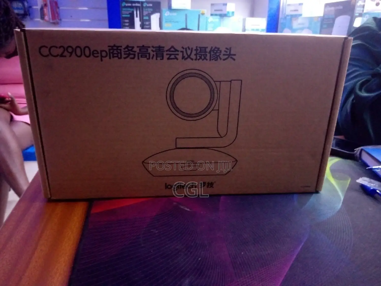 Logitech Cc2900ep Web Camera PTZ Pro Conference Webcam