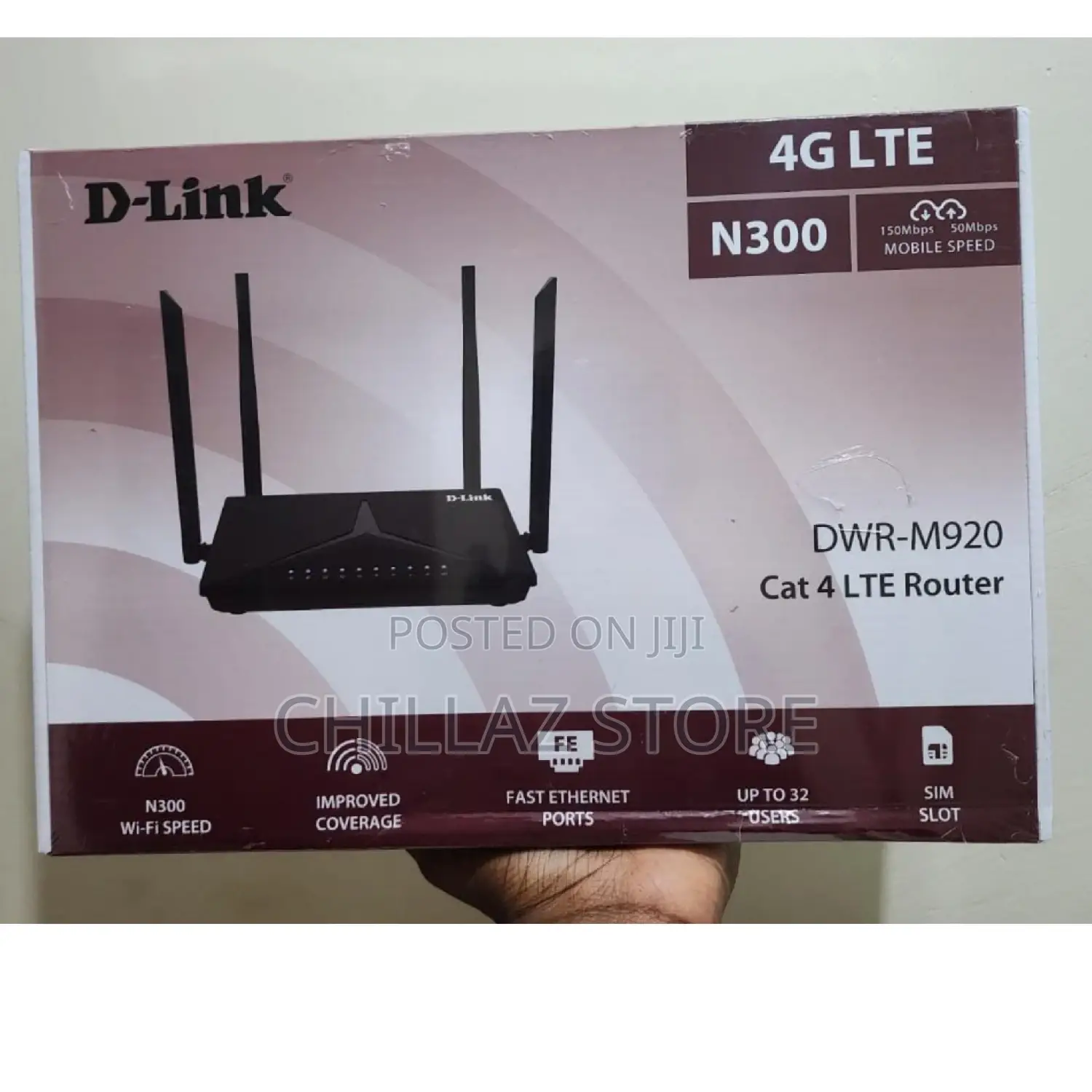 New D Link 4G Router.