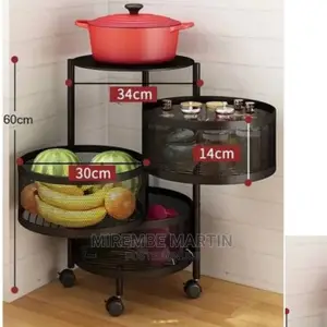 Rotating Vegetable Storage Rack