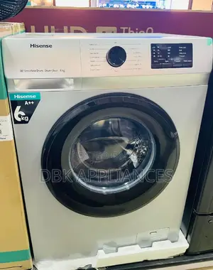 Hisense 6kgs Front Loader Washing Machine With 2yrs Warranty