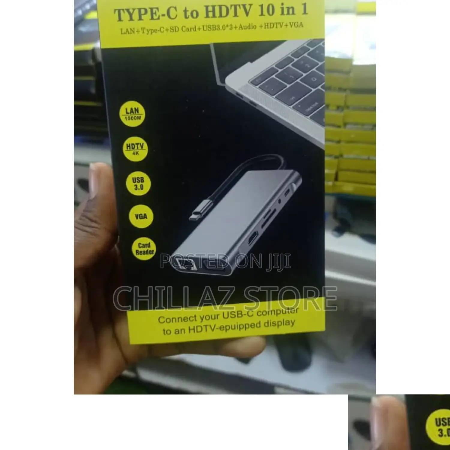 TYPE C to HDTV 12 in 1 Multifunction Adapter.