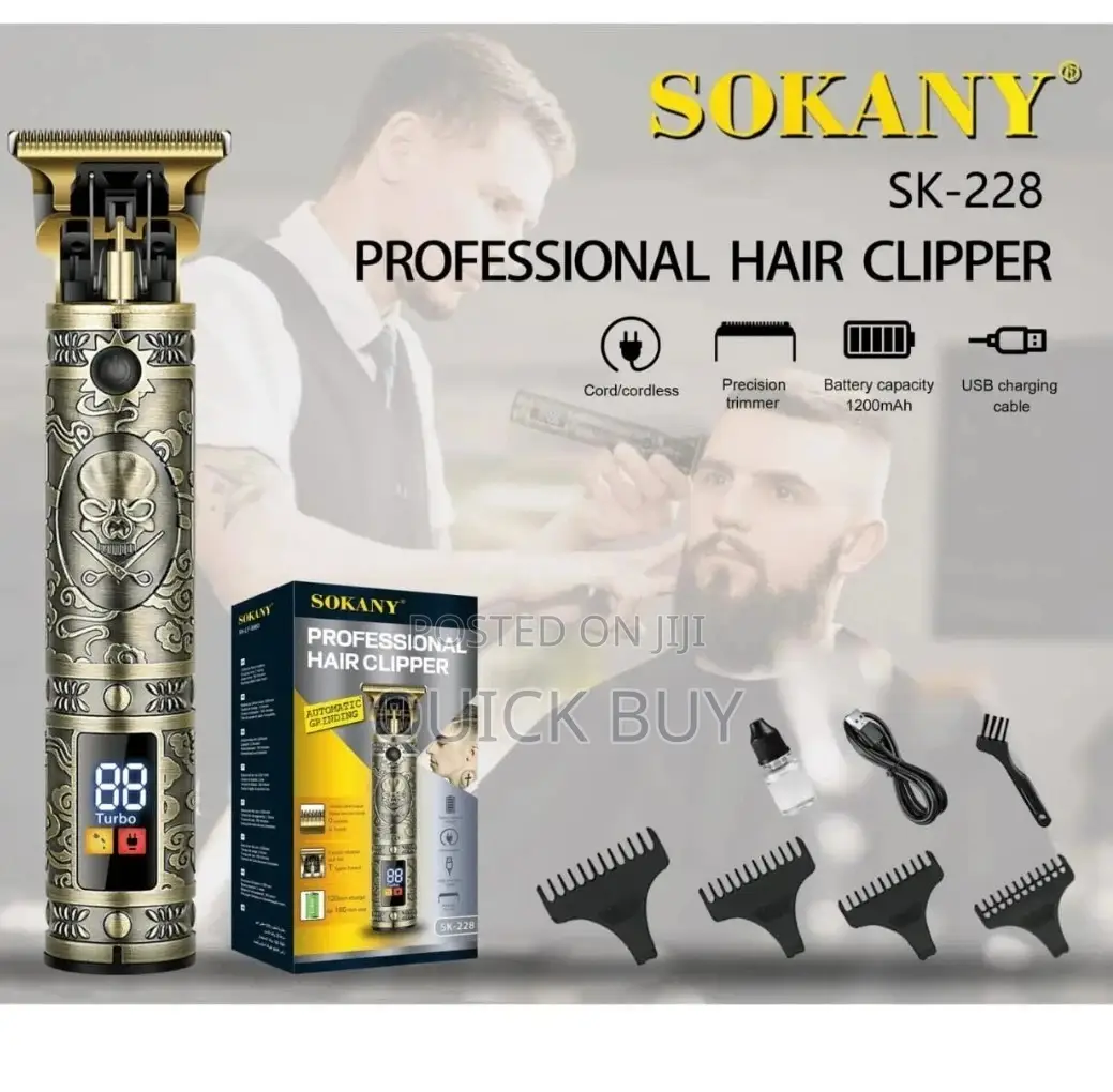 Sokany SK 228 Rechargeable Professional Hair Clipper