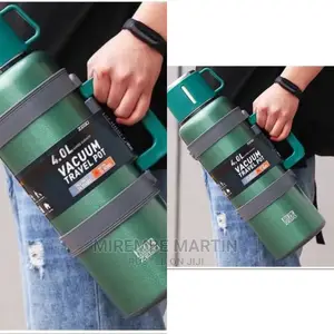 Green in Color Travel Water Bottle