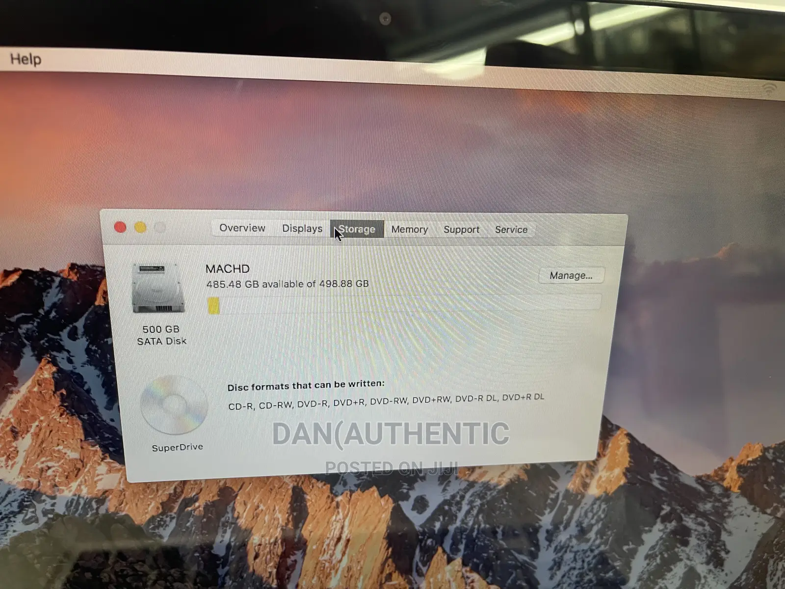 Laptop Apple MacBook Pro 2011 8GB Intel Core I7 HDD 500GB