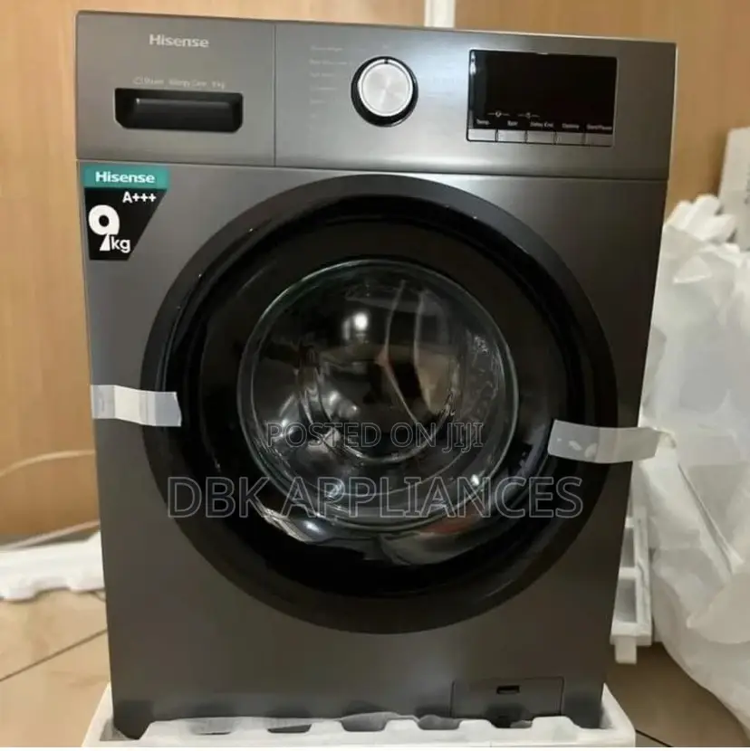 Hisense 9kgs Front Loader Washing Machine With Warranty