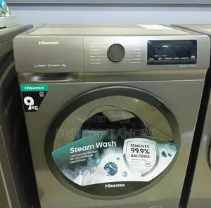 New Hisense 9kgs Front Loader Washing Machine With Warranty