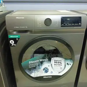 Hisense 9kgs Front Loader Washing Machine With Warranty