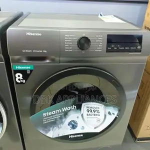 Hisense 8kgs Front Loader Washing Machine With Warranty