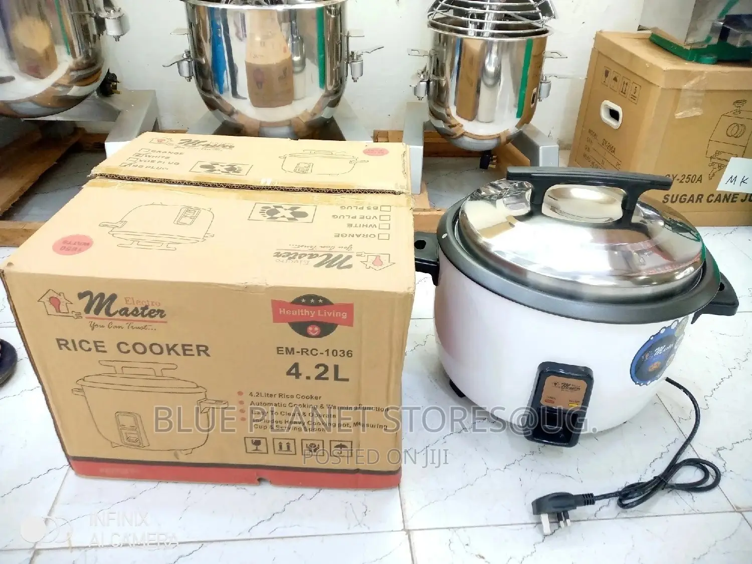 Electro Master 4.2litres Rice Cookers \\ 1650w \\ EM-RC-1036