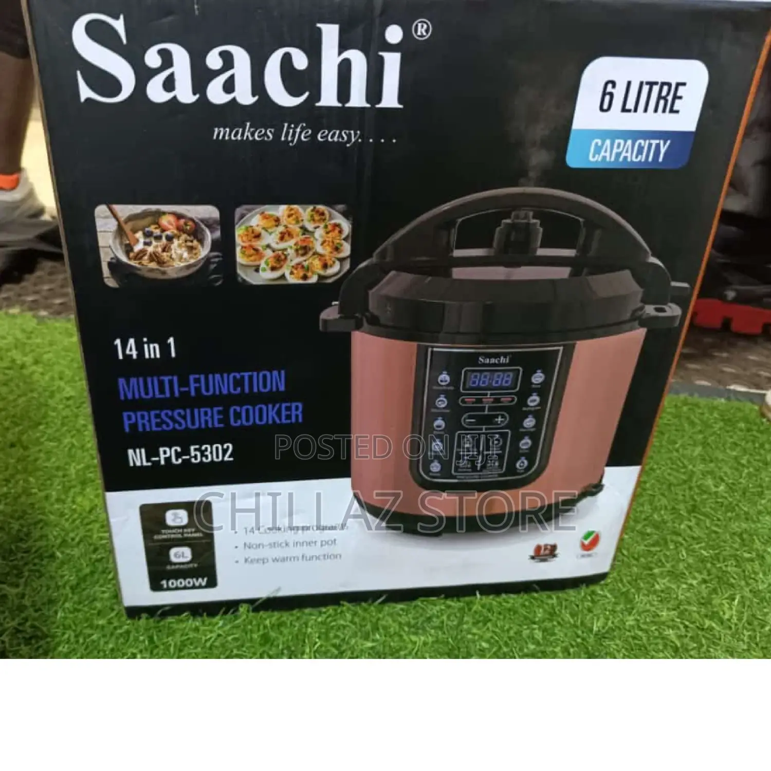 14in1 Saachi Multifunctional Electric Pressure Cooker.
