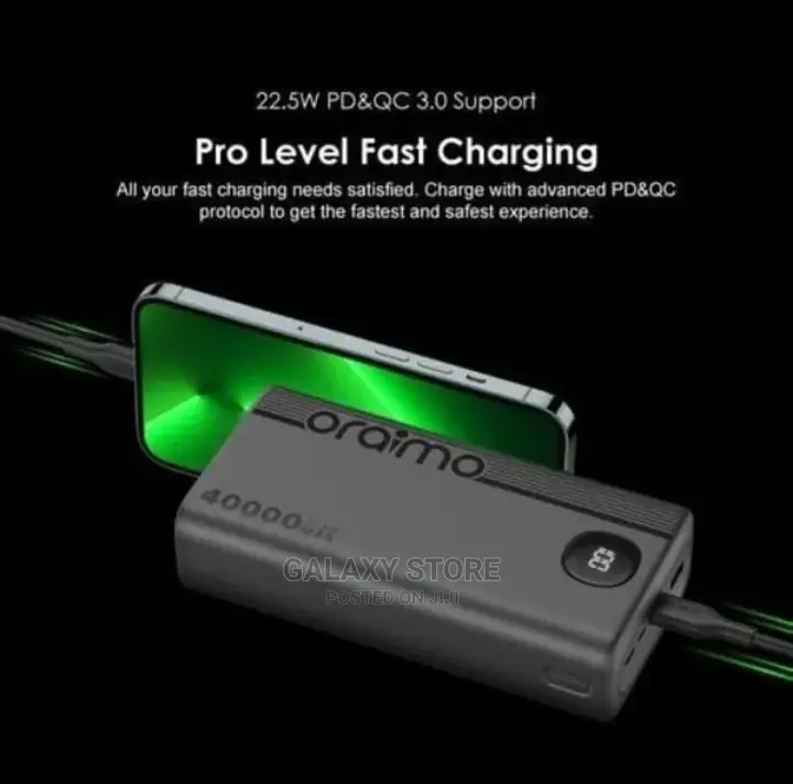 Oraimo Power Bank - 40000mah
