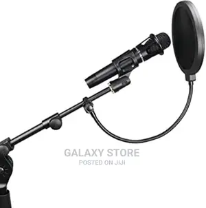Pop Filter for Microphone Absorber Filter With Stand Clip