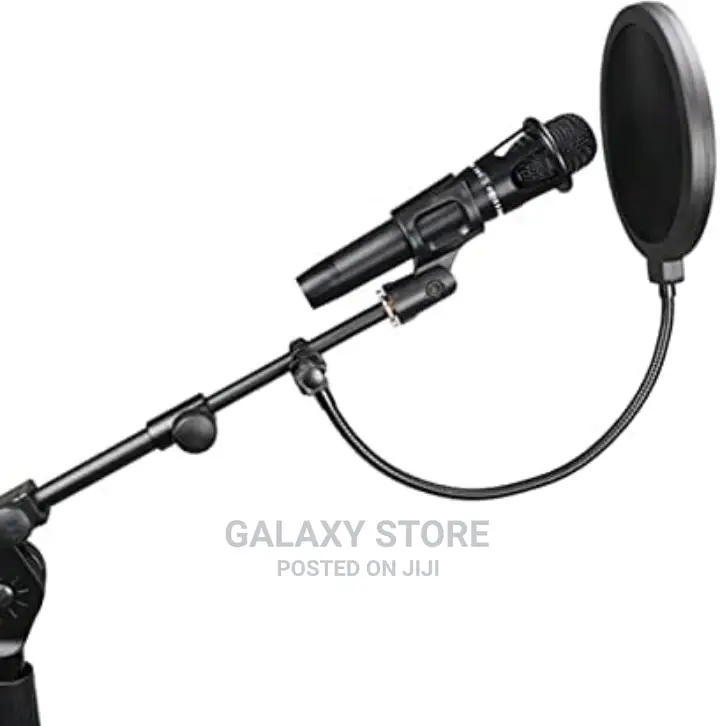 Pop Filter for Microphone Absorber Filter With Stand Clip
