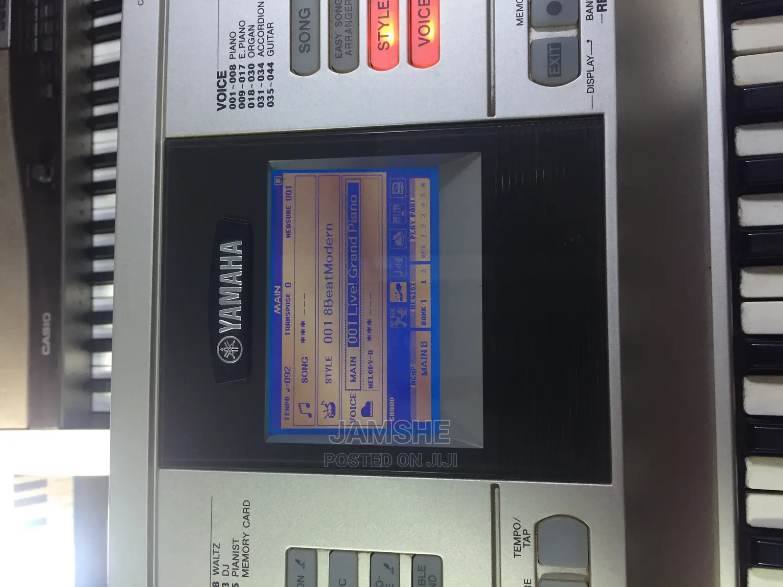 Yamaha Portable Grand Weighted Keys Piano
