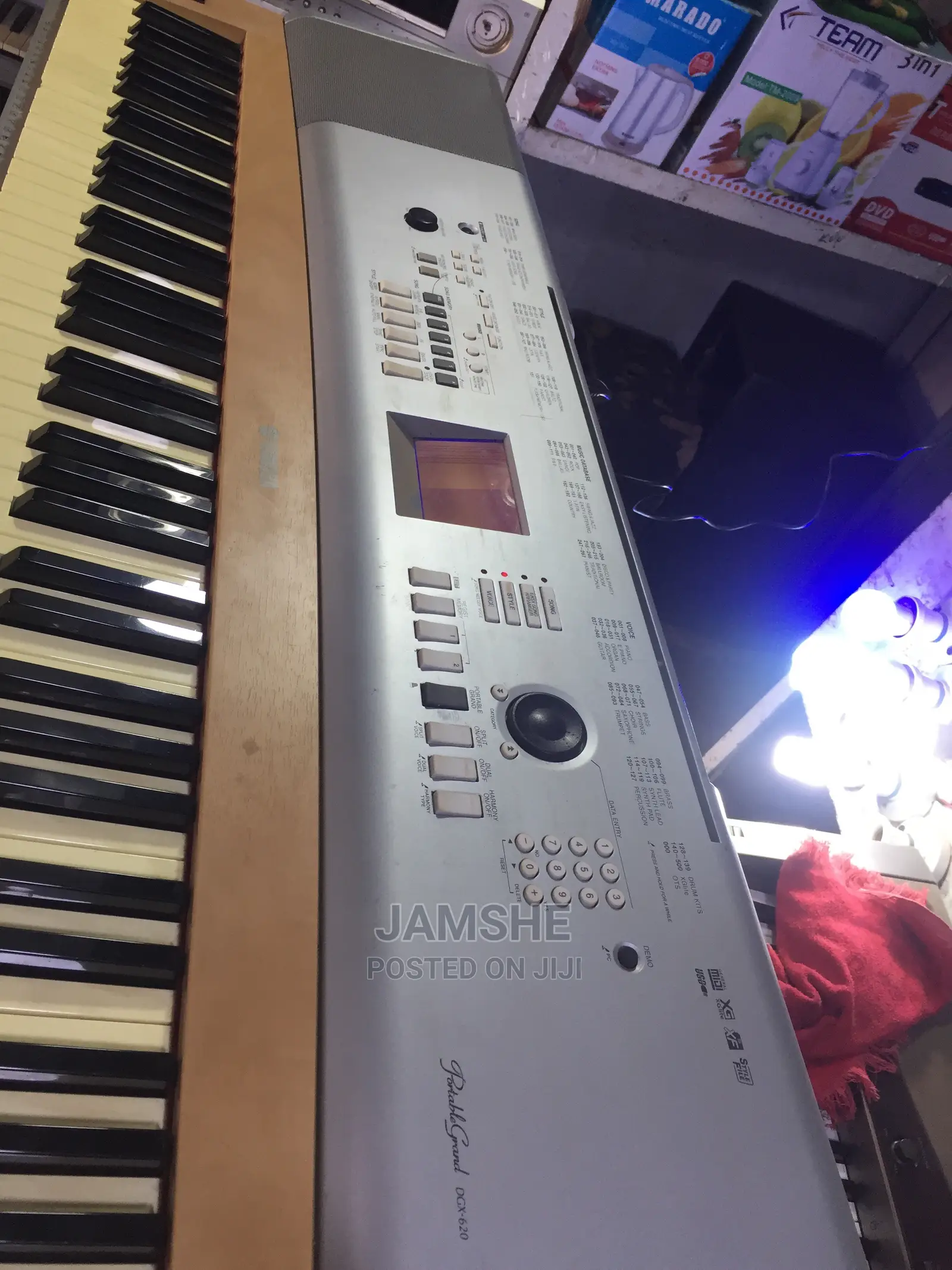 Yamaha Portable Grand Weighted Keys Piano