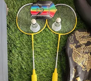 New Badminton Racket 2player Sets