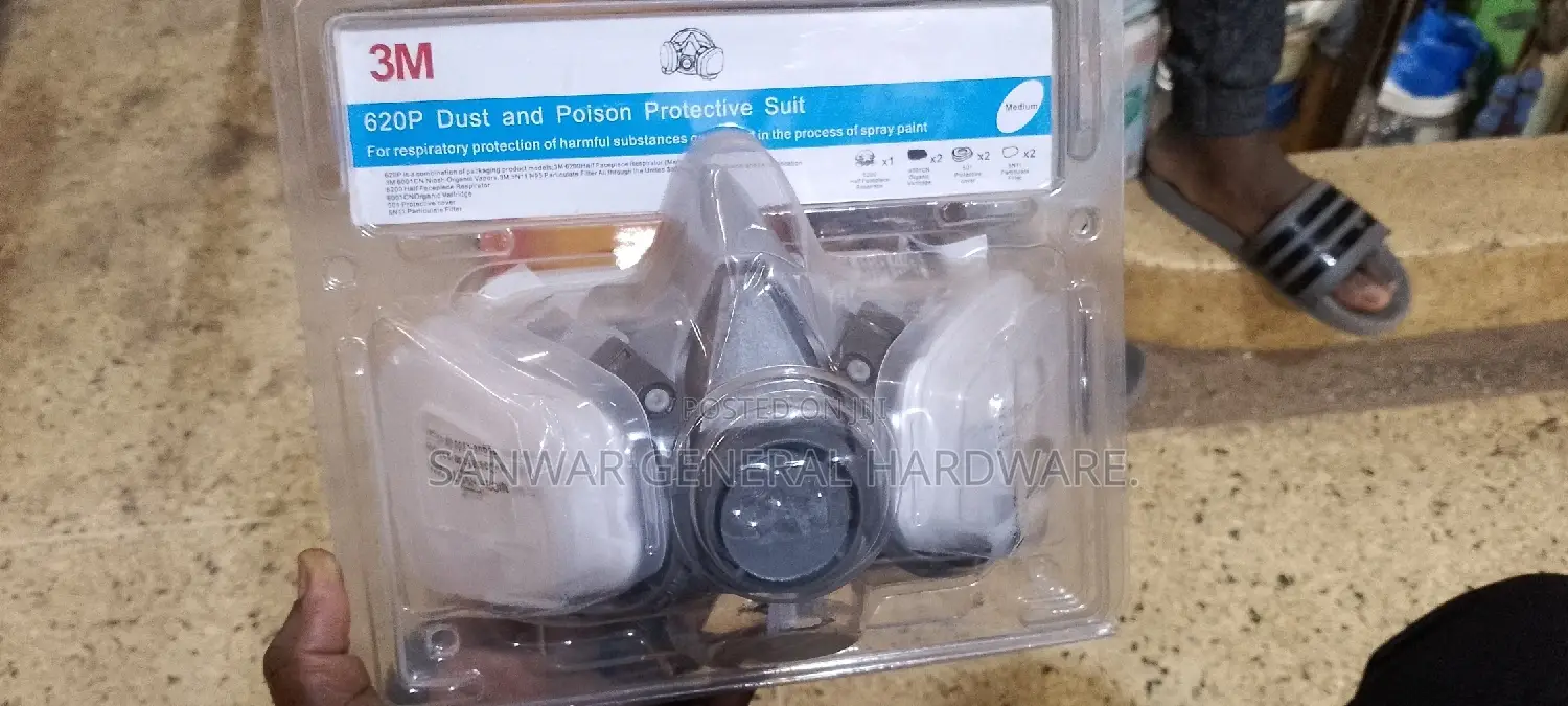 3M,Dust And Poison Protective Suit.