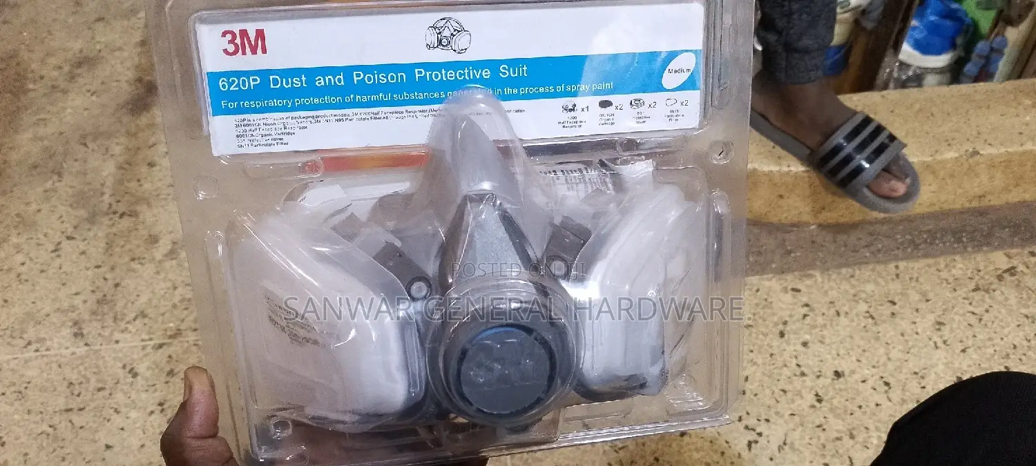 3M,Dust And Poison Protective Suit.