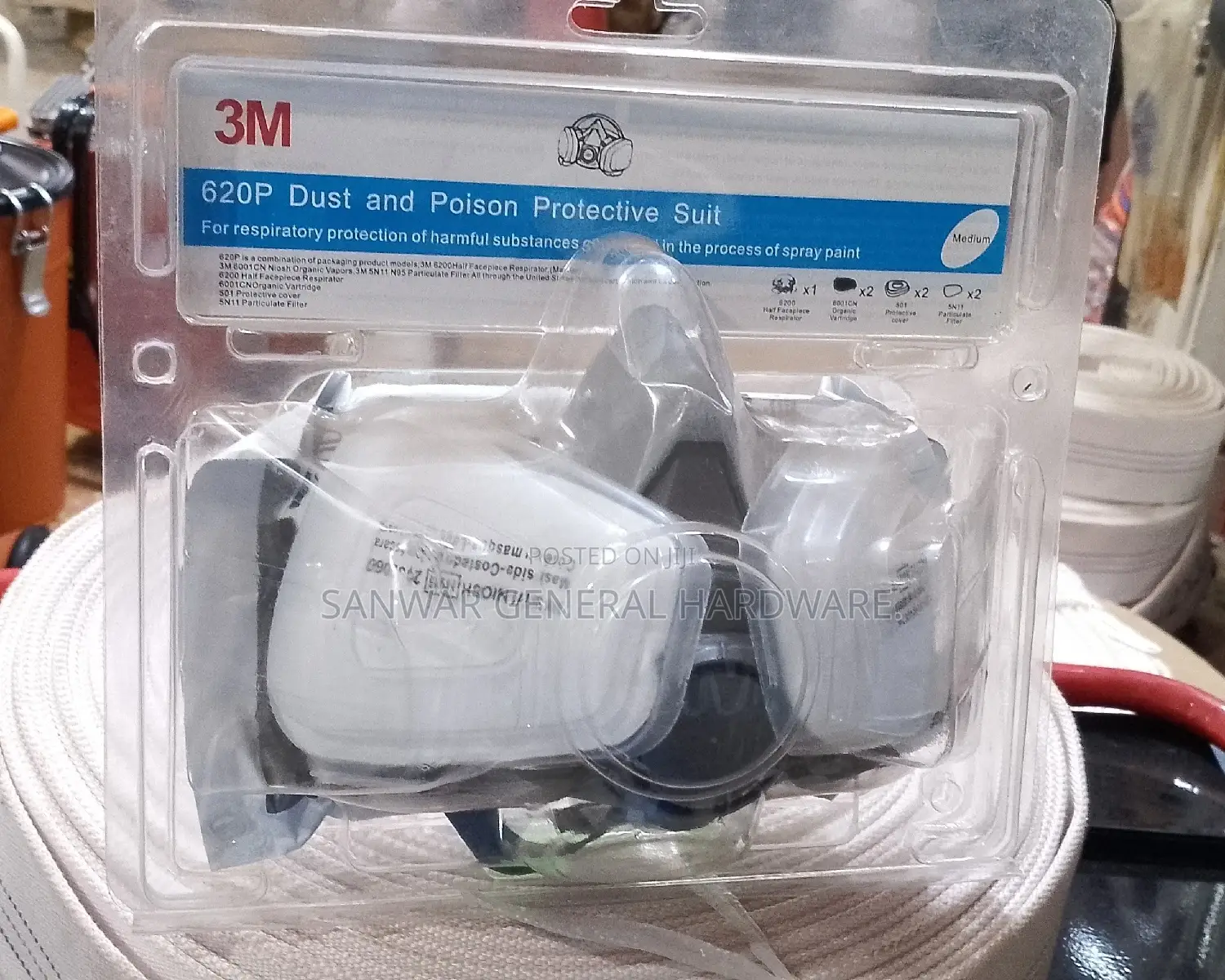 3M,Dust And Poison Protective Suit.