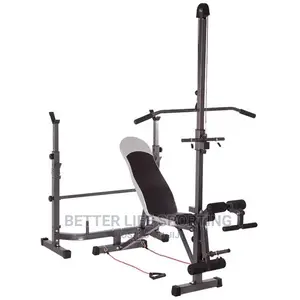 Multifunctional Exercise Bench With Pulley