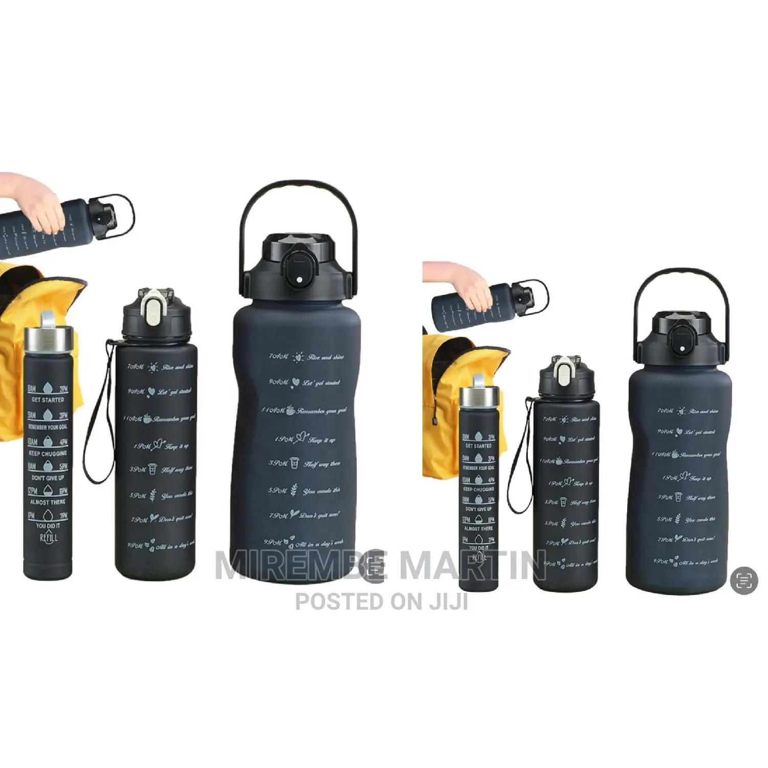 3 in 1 Water Bottle Set