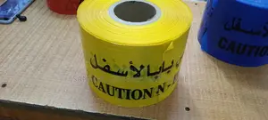 Electrical Underground Warning Tape,6"(500m)