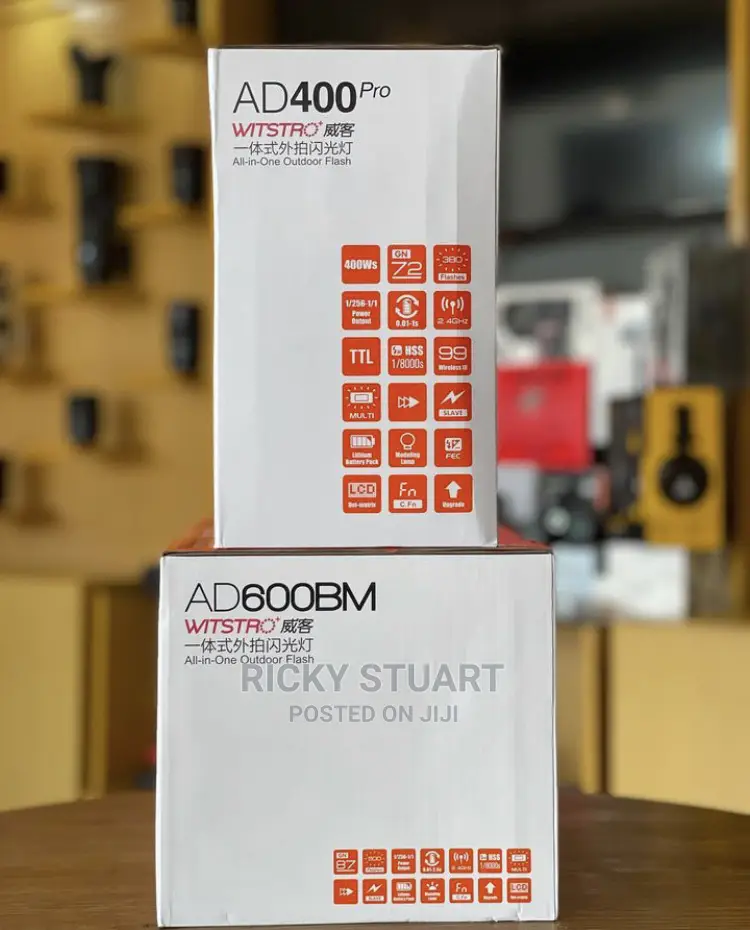 Godox AD600 Ad400pro(Wth Softbox and Astand)