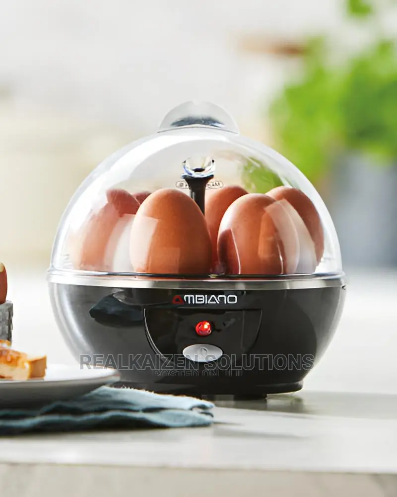 UK AMBIANO Electric Egg Cooker With Tray for Poached Eggs