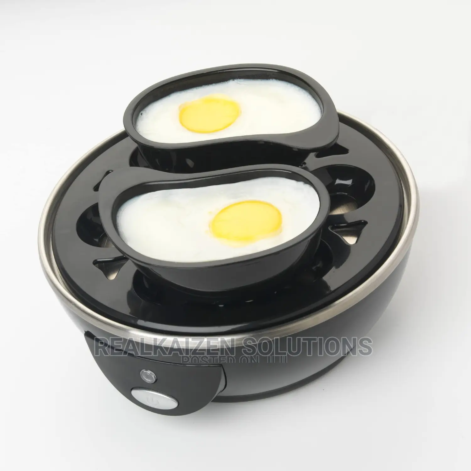 UK AMBIANO Electric Egg Cooker With Tray for Poached Eggs