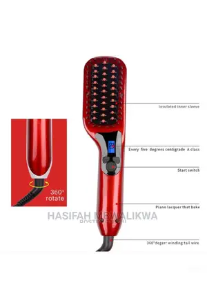 Electric Hair Straightener Comb