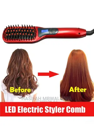 Electric Hair Straightener Comb
